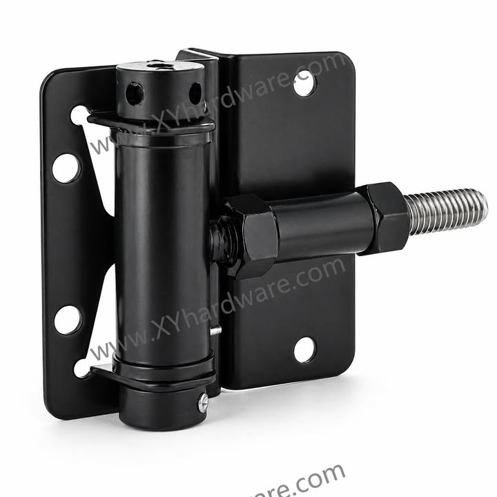 Dobradiças de fechamento automático para portões (aço inoxidável) (7)