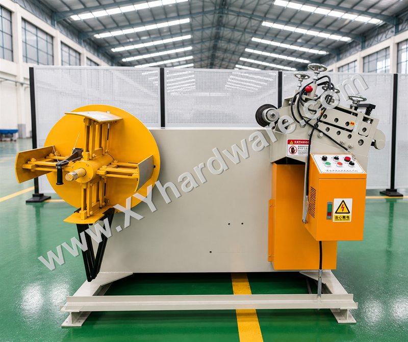 Punch press feeder / uncoiler
